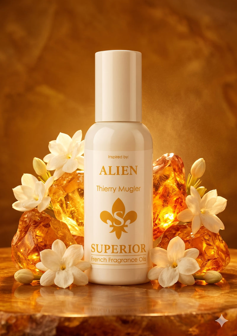 Alien perfume bottle