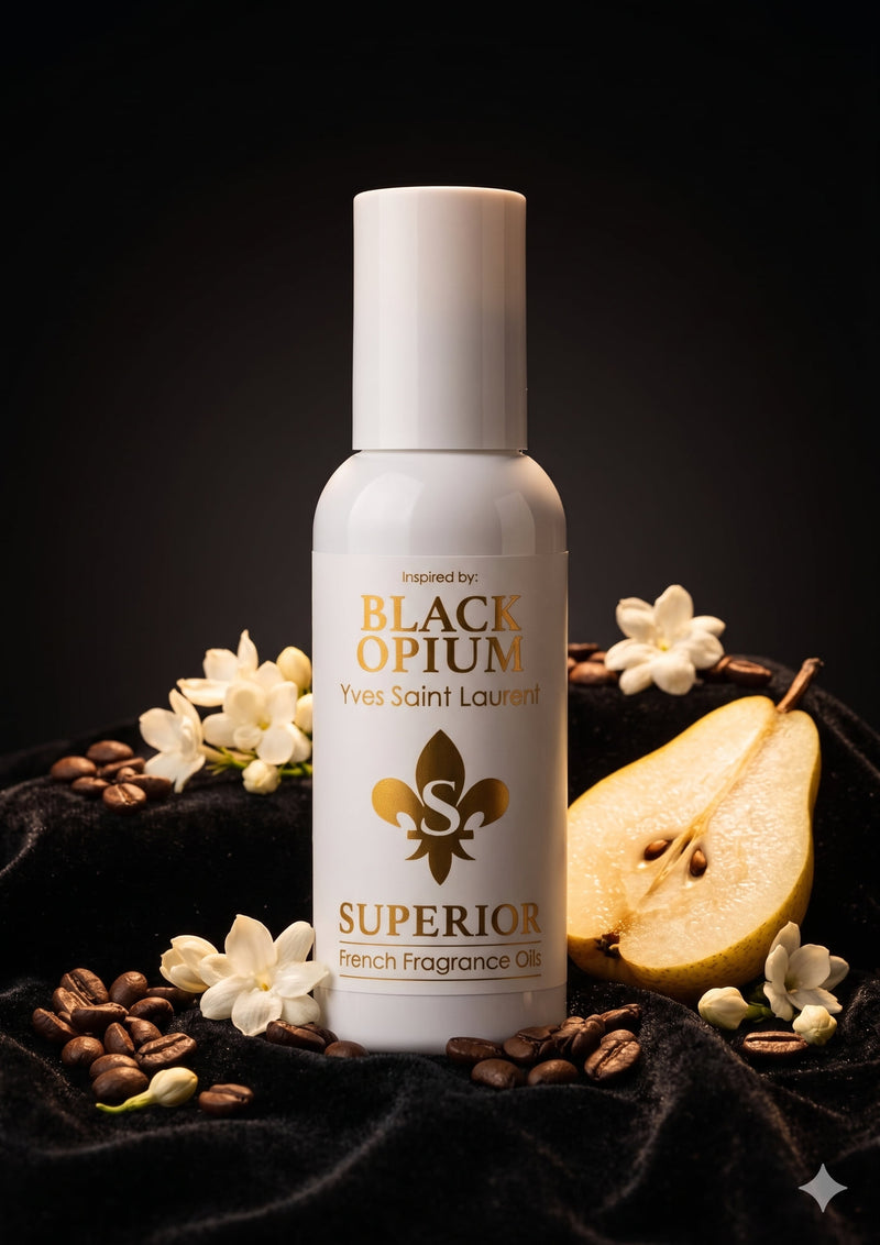 Black Opium perfume bottle