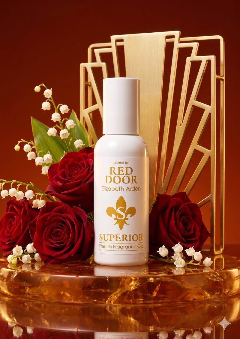 Red Door perfume bottle