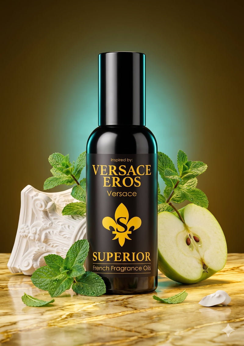 Versace Eros perfume bottle